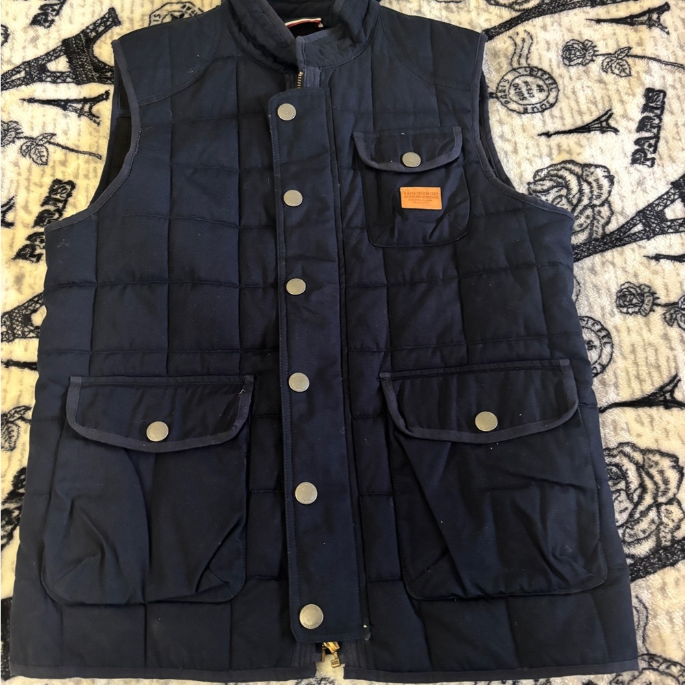 Lindbergh Quilted Blue Jacket Size M